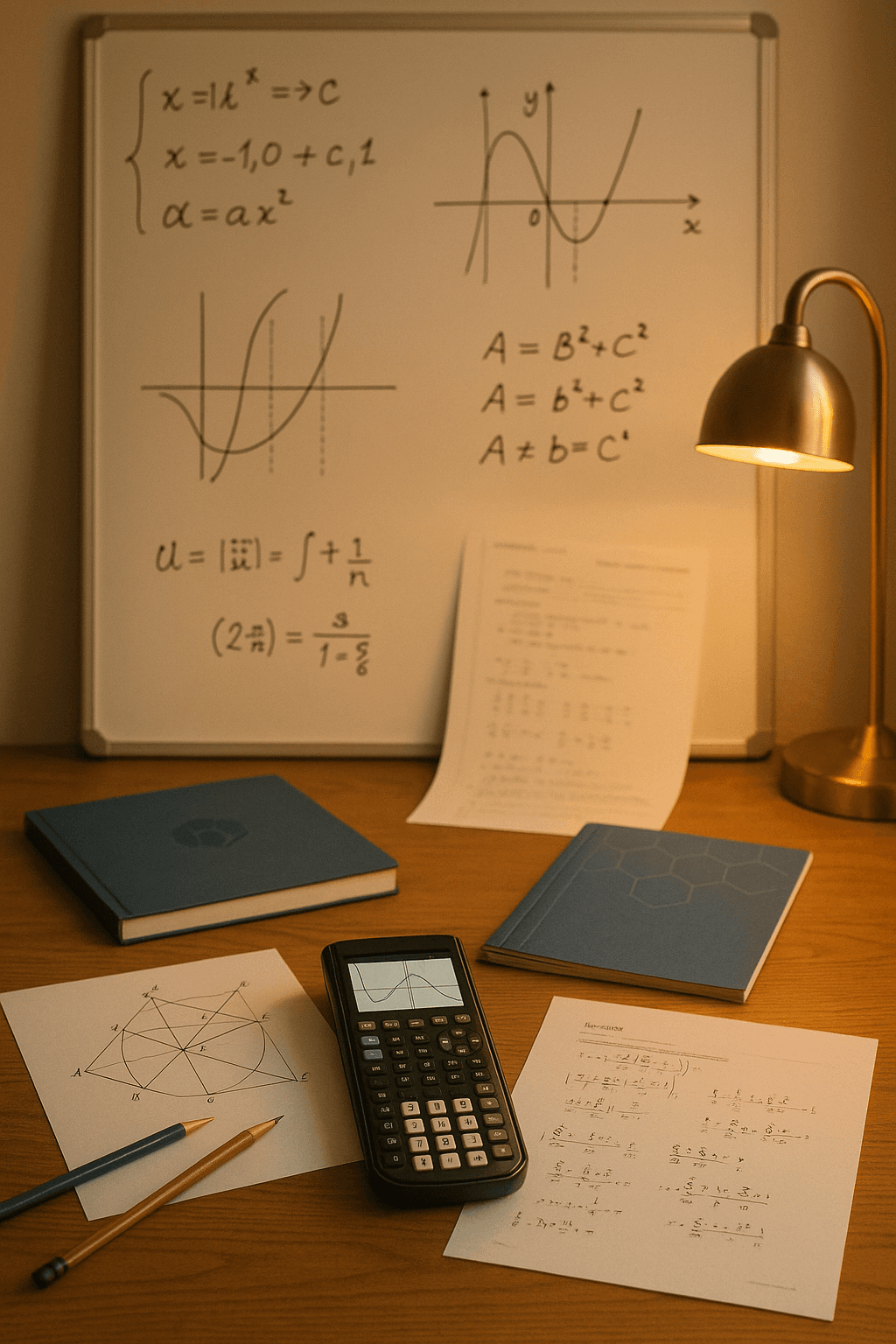 IB Mathematics: Analysis and Approaches student studying with tutor