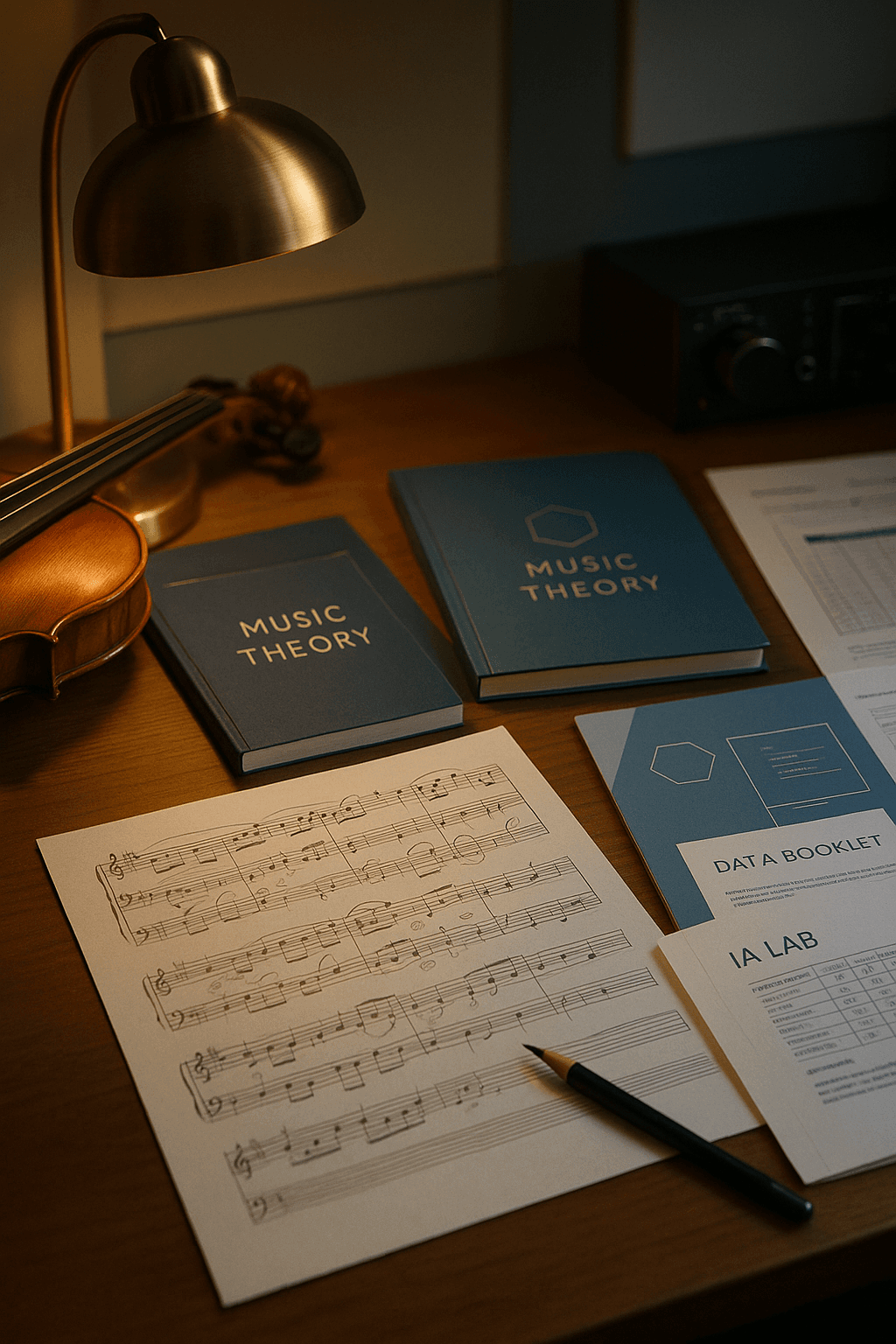 IB Music student studying with tutor